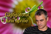 Castigatorul concursului "Se cauta fotografia lunii aprilie"